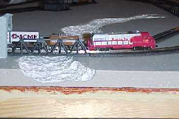 Riverbed under construction (13kb)